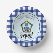 Geburt Jesus Pappteller (Vorderseite)