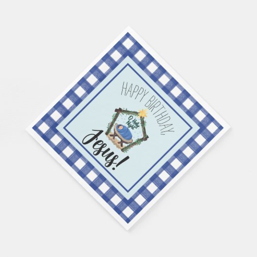 Geburt Jesus Serviette (Ecke)