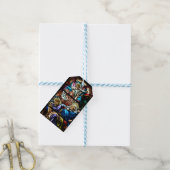 Geburt Jesusgläserfenster Geschenkanhänger (Mit Garn)