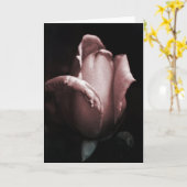 Geburt Karte (Gelbe Blume)