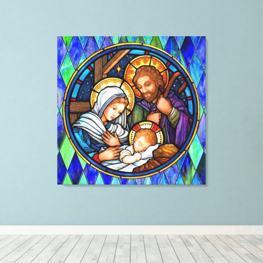 Geburt Leinwanddruck (Insitu (Holzboden))