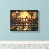 Geburt Leinwanddruck (Insitu (Holzboden))