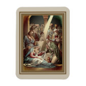 Geburt mit klugen Männern Magnet (Vertikal)