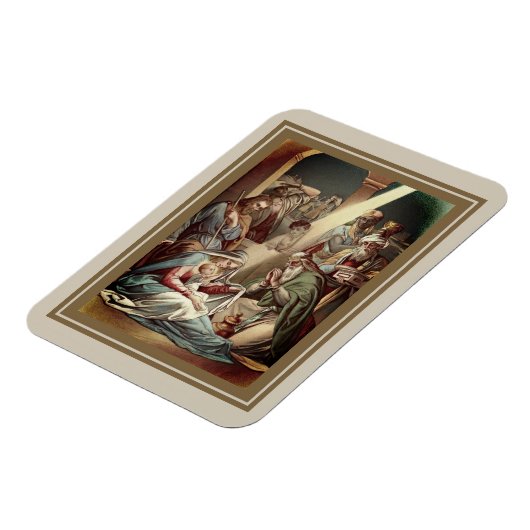 Geburt mit klugen Männern Magnet (Linke Seite)