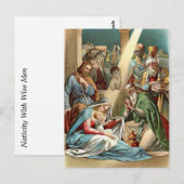 Geburt mit klugen Männern Postkarte (Vorne/Hinten)