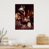 Geburt mit St. Francis und St. Laurence Poster (Küche)