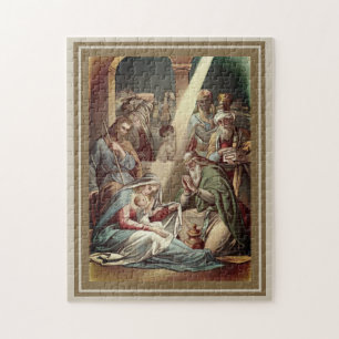 Geburt mit Weisen Puzzle