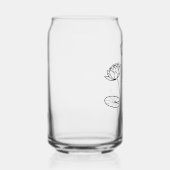 Geburt Monat Blume Juli Wasser Lily Bridesmaid Dosenglas (Rechts)