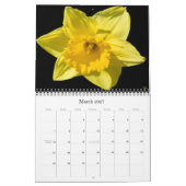 Geburt-Monat Blumenkalender Kalender (Mär 2027)