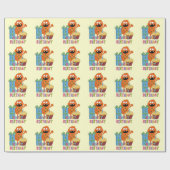 Geburt Monster Cartoon Packpapier (Flach)