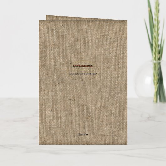 Geburt Nephew Shades of Brown Unique Patterns Karte (Rückseite)