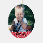 Geburt oder Adoptions-Andenken Keramik Ornament (Rechts)