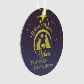 Geburt Ornament (Vorderseite)