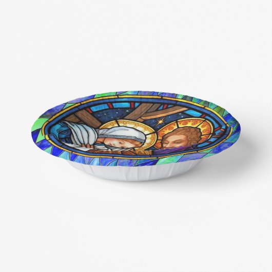 Geburt Pappteller (Gewinkelt)