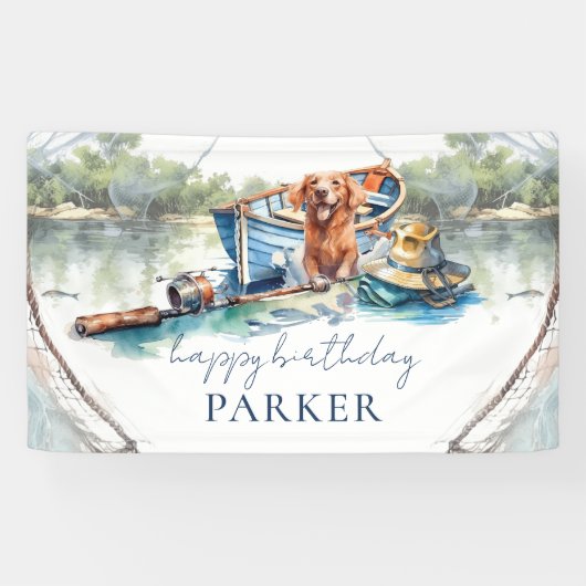 Geburt Personalisiertes Party Zeichen Banner (Horizontal)