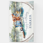 Geburt Personalisiertes Party Zeichen Banner (Vertikal)