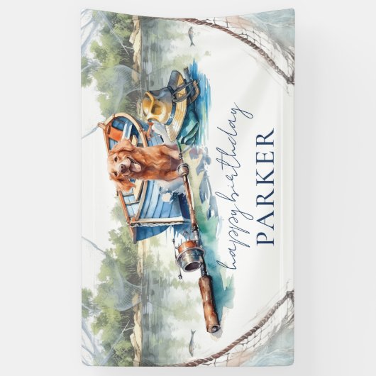 Geburt Personalisiertes Party Zeichen Banner (Vertikal)