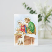 Geburt Postkarte (Stehend Vorderseite)