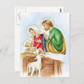 Geburt Postkarte (Vorne/Hinten)