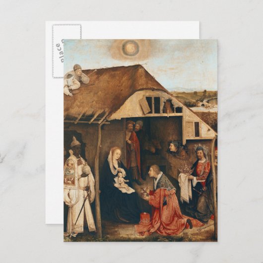 Geburt Postkarte (Vorne/Hinten)