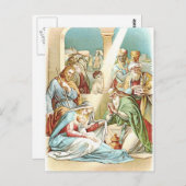 Geburt Postkarte (Vorne/Hinten)