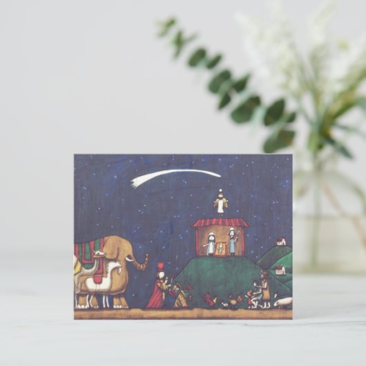 Geburt Postkarte (Stehend Vorderseite)