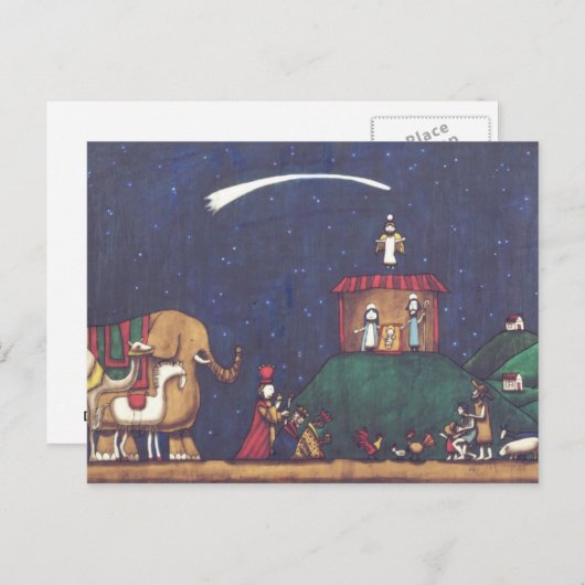 Geburt Postkarte (Vorne/Hinten)