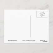 Geburt Postkarte (Rückseite)