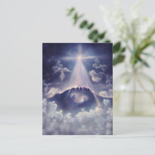 Geburt Postkarte (Stehend Vorderseite)