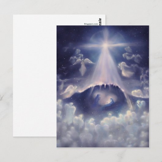 Geburt Postkarte (Vorne/Hinten)