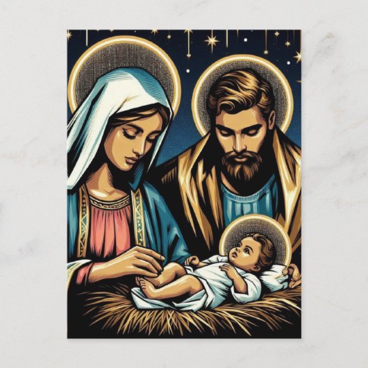 Geburt Postkarte (Vorderseite)