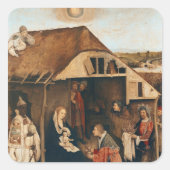 Geburt Quadratischer Aufkleber (Vorderseite)