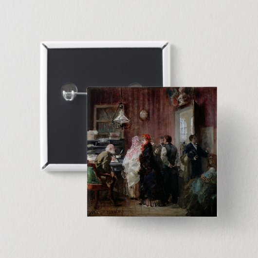 Geburt, Rathaus Button (Vorne & Hinten)