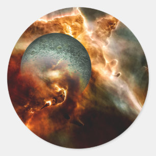 Geburt Runder Aufkleber