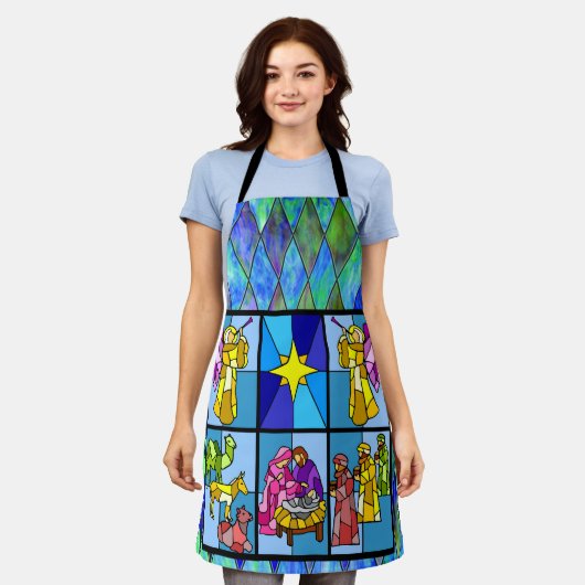 Geburt Schürze (Getragen)