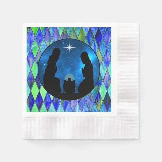 Geburt Serviette (Vorderseite)