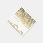 Geburt Serviette (Ecke)