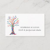 Geburt und Postpartum Doula Visitenkarte (Vorderseite)