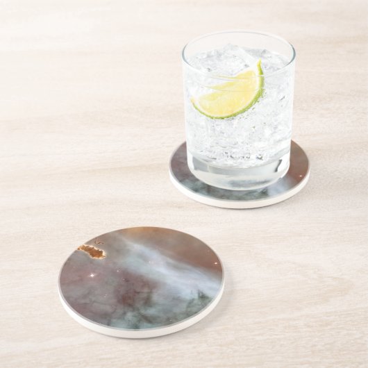 Geburt und Tod im Karina-Nebel Getränkeuntersetzer (Seite)