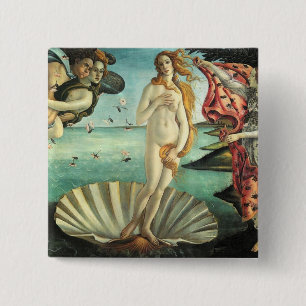 Geburt Venus Botticelli Button