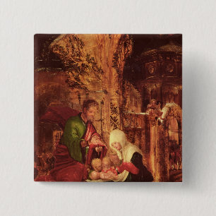 Geburt von Christus, c.1520-25, Button