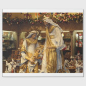 Geburt von Jesus mit Mary und Joseph Geschenkpapier (Flach)