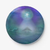 Geburt von Jesus-Pappteller Pappteller (Vorderseite)