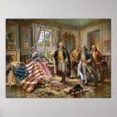 Geburt von Old Glory Poster (Vorne)