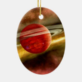 Geburt von Saturn Keramik Ornament (Hinten)