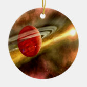Geburt von Saturn Keramikornament (Vorne)