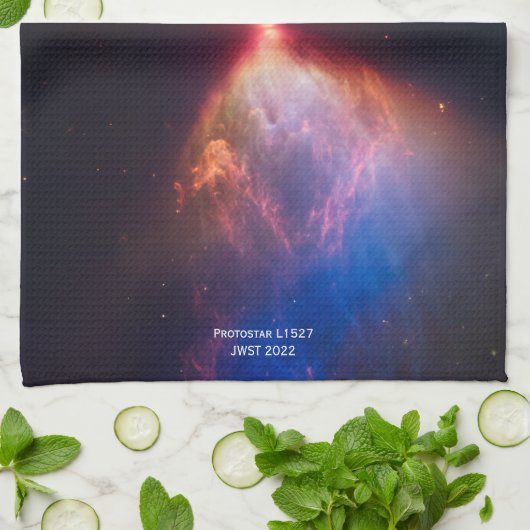 Geburt von Star, James Webb Space Telescope 2022 Geschirrtuch (Gefaltet)