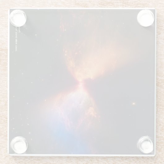 Geburt von Star, James Webb Space Telescope 2022 Glasuntersetzer (Rückseite)