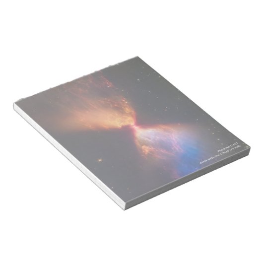 Geburt von Star, James Webb Space Telescope 2022 Notizblock (angewinkelt)