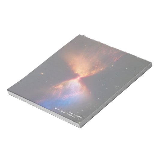 Geburt von Star, James Webb Space Telescope 2022 Notizblock (Rotiert)